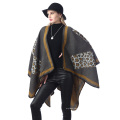 Manta para mujer Poncho bohemio Abrigo con capa delantera abierta Cárdigan Chal Wrap